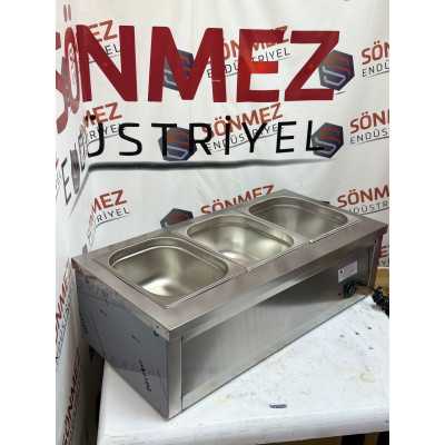 Sönmez 3'Lü Benmari 1/2 Gn Set Üstü Elektrikli 87x40 Cm