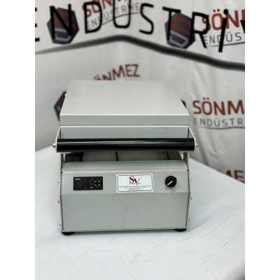 Sönmez SV 350 Manuel Tekli Kase Tabak Kapatma Makinesi White