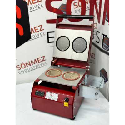 Sönmez Vakum 110*110 Yuvarlak Kase Kapatma Makinesi Özel Üretim