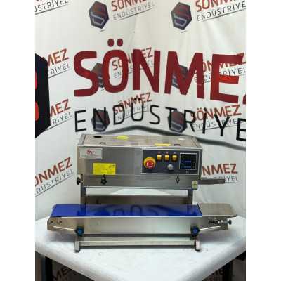 Lavion Otomatik Dikey Poşet Ağzı Kapatma Makinesi - Konveyörlü Poşet Ağzı Yapıştırma Makinesi FRB 770II