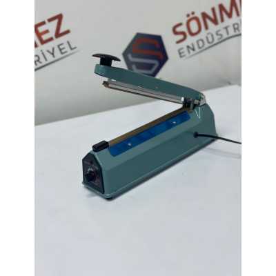 SÖNMEZ Fs-200 20 Cm Metal Gövde Naylon Poşet Ağzı Kapatma Yapıştırma Makinesi