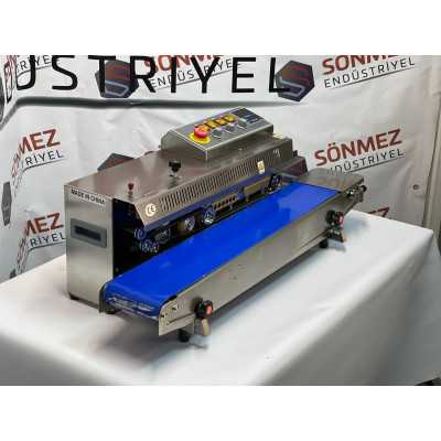 Lavion FRB 810 Konveyörlü Tarih Kodlamalı Otomatik Yatay Poşet Ağzı Kapatma Makinesi Lavion FRB 810 Konveyörlü Tarih Kodlamalı Otomatik Yatay Poşet Ağzı Kapatma Makinesi
