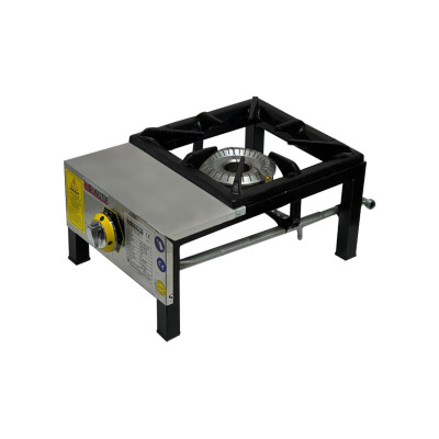 İnoxmaster Tekli Lokanta Ocağı Kısa Ayak Ce Belgeli Lpgli Tüplü