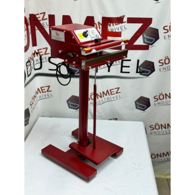 Sönmez Vakum Pedallı 35Cm Pro Naylon Poşet Yapıştırma Makinesi Yerli Üretim White Sönmez Vakum Pedallı 35Cm Pro Naylon Poşet Yapıştırma Makinesi Yerli Üretim White