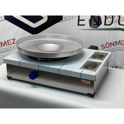 Paslanmaz Garnütürlü Tantuni Ocağı 50*70 Cm - Lpg Tüplü