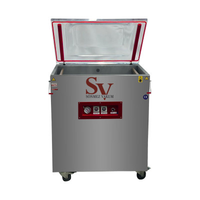 Sönmez Vakum Geniş Hazne 50*65 Çift Çene Vakum Makinesi Sönmez Vakum Geniş Hazne 50*65 Çift Çene Vakum Makinesi