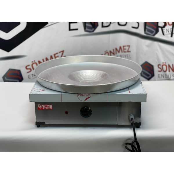 Paslanmaz Tantuni Ocağı 50*50 Cm Tepsi Dahil - ELEKTRİKLİ