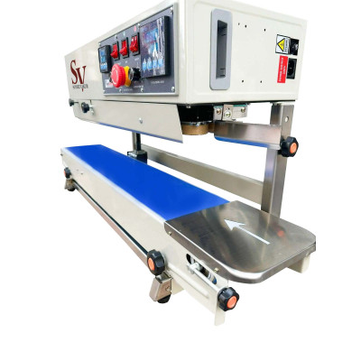 Sönmez Vakum Otomatik Dikey Tarih Kodlamalı Konveyörlü Poşet Kapatma Makinesi