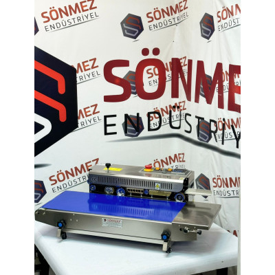 Lavion Geniş Bant (30 Cm) Konveyorlü Yapıştırma Makinesi