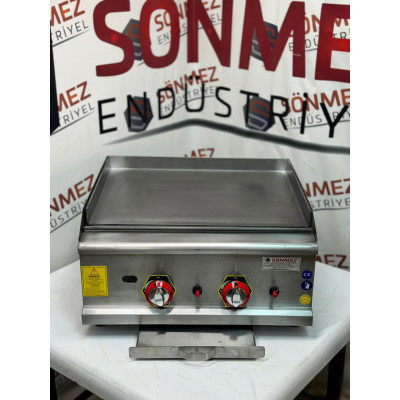 Sönmez 60*45 Kokoreç Sucuk Pişirme Izgarası Yağ Hazneli Gazlı Ce