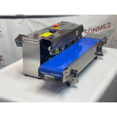 Lavion FRB 770 Konveyörlü Otomatik Yatay Poşet Ağzı Kapatma Makinesi