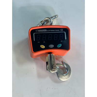 Brader 500 Kg Kapasite Geniş Ekran Askılı Terazi
