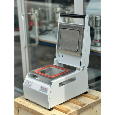 Sönmez Vakum Tek Bölmeli Eko Manuel Kase Tabak Kapatma Makinesi