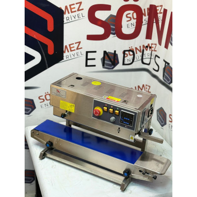 Lavion Otomatik Dikey Poşet Ağzı Kapatma Makinesi - Konveyörlü Poşet Ağzı Yapıştırma Makinesi FRB 770II