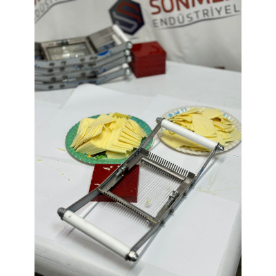 Sönmez Kaşar Dilimleme Makinası Aparatı 2 mm Kaşar Kesme Makinesi