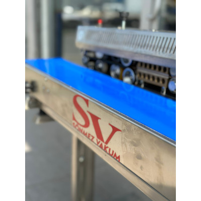 Lavion Frm-980 Gazlı Çerez Cips Gıda Paketleme Makinesi Yapıştırma Makinası Tarih Kodlamalı