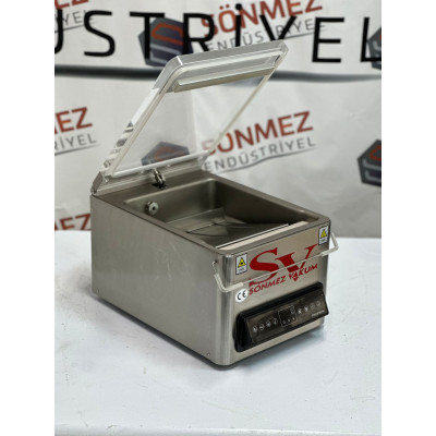 Sönmez Vakum 21 cm Tek Çene Vakum Makinası