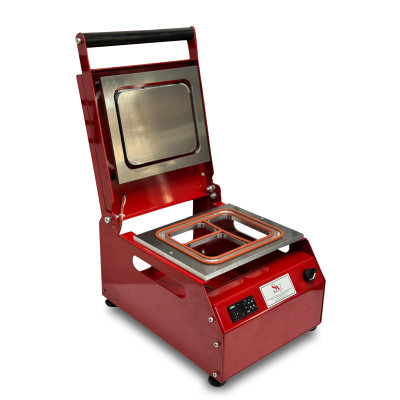 Sönmez Manuel Kase Kapatma 3 Gözlu Tabak Kapatma Makinesi Red