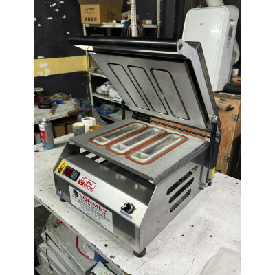 Sönmez Vakum Çiğköfte Dürüm Paketleme Makinesi Sos + Dürüm