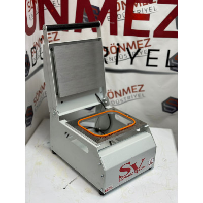 Sönmez Vakum Karton Tabak Yapıştırma Makinesi Su Böreği Döner Paketleme Makinası