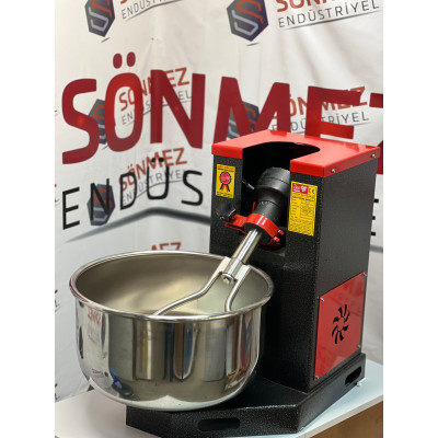 Dev Mikser 15 Kg Devirmeli Hamur Yoğurma Makinesi Ayarlanabilir Mil Çıkan Kazan