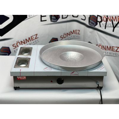 Elektrikli Tantuni Ocağı Garnütürlü 50*70 Cm Garnütürlü