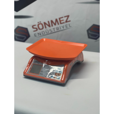 Brader 40 Kg Elektronik Dijital Hesaplamalı Terazi Turuncu