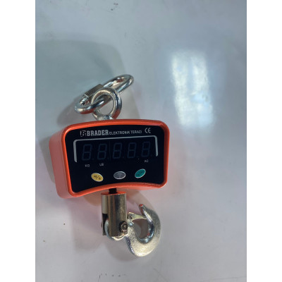 Brader 500 Kg Kapasite Geniş Ekran Askılı Terazi