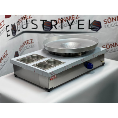 Tantuni Ocağı Garnütürlü 50*75 Cm 4 Garnütürlü Lpg'li Tüplü