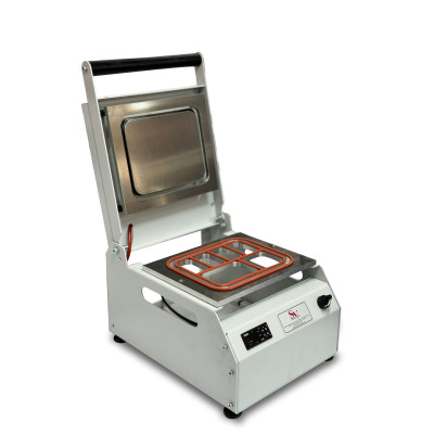 Sönmez Manuel 6 Bölmeli Kahvaltı Tabağı Kapatma Makinesi White Sönmez Manuel 6 Bölmeli Kahvaltı Tabağı Kapatma Makinesi White