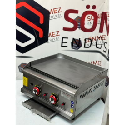 Sönmez 60*45 Kokoreç Sucuk Pişirme Izgarası Yağ Hazneli Gazlı Ce