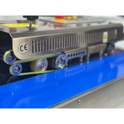 Lavion FRD 750 Konveyörlü Otomatik Yatay Poşet Ağzı Kapatma Makinesi