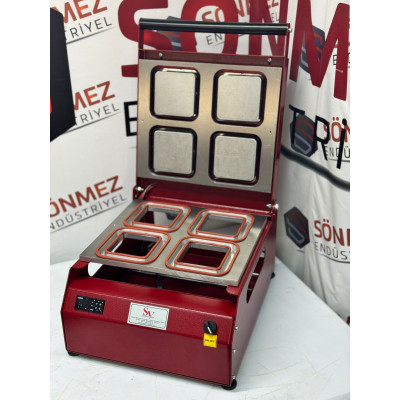 Sönmez Vakum 110*110 Kare Kase Kapatma Makinesi Özel Üretim