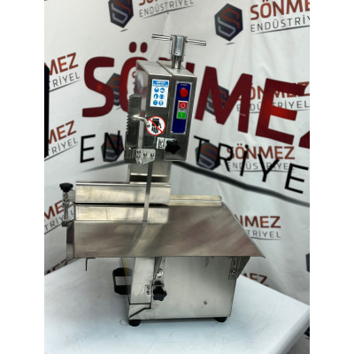 Sönmez Endüstriyel Lavion Komple 304 Krom Et Kemik Kesme Testeresi Makinesi 220/380