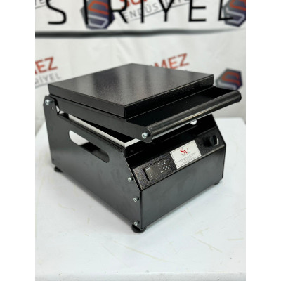 Sönmez Manuel Kase Kapatma 2 Gözlu Tabak Kapatma Makinesi Black