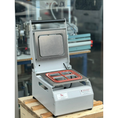 Sönmez Vakum 4 Bölmeli Eko Manuel Kase Tabak Kapatma Makinesi