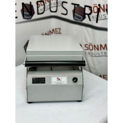 Sönmez SV 350 Manuel Tekli Kase Tabak Kapatma Makinesi White