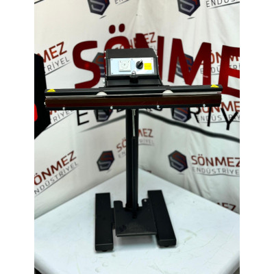 Sönmez Vakum Pedallı 65 Cm Pro Naylon Poşet Yapıştırma Makinesi Yerli Üretim Black