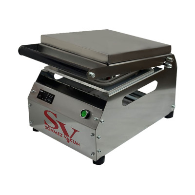 Sönmez SV 350 Manuel Tekli Kase Tabak Kapatma Makinesi Paslanmaz