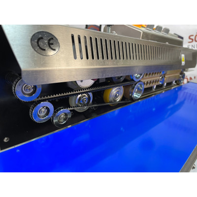 Lavion FRB 810 Konveyörlü Tarih Kodlamalı Otomatik Yatay Poşet Ağzı Kapatma Makinesi