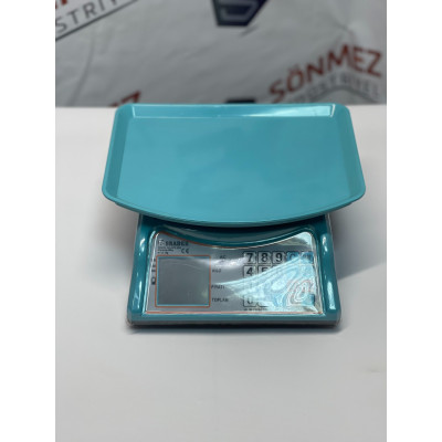 Brader 40 Kg Elektronik Dijital Hesaplamalı Terazi Mavi