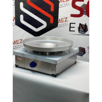 Paslanmaz Tantuni Ocağı 50*50 Cm Tepsi Dahil -LPGli