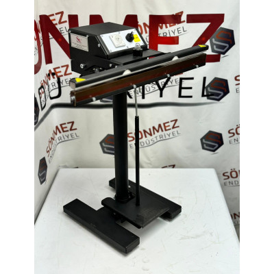 Sönmez Vakum Pedallı 65 Cm Pro Naylon Poşet Yapıştırma Makinesi Yerli Üretim Black
