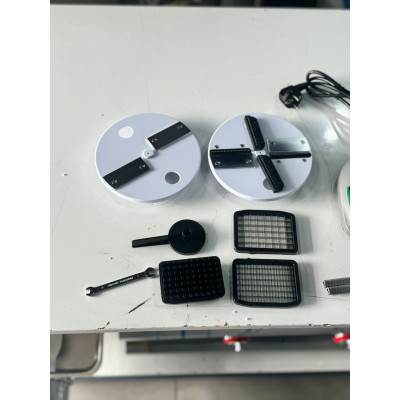 Sönmez Parmak Patates Dilimleme Makinesi 6 Bıçaklı Küp Doğrama Makinası