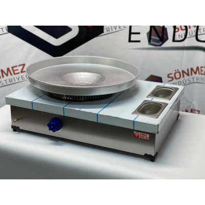 Paslanmaz Garnütürlü Tantuni Ocağı 50*70 Cm - Lpg Tüplü