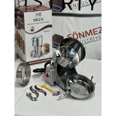 Sönmez - Miza 500 Gr Öğütme Makinesi Yüksek Devirli Öğütücü Sönmez - Miza 500 Gr Öğütme Makinesi Yüksek Devirli Öğütücü