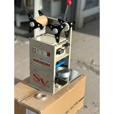 Sönmez Vakum 90 Mm Bardak Kapatma Yapıştırma Makinesi