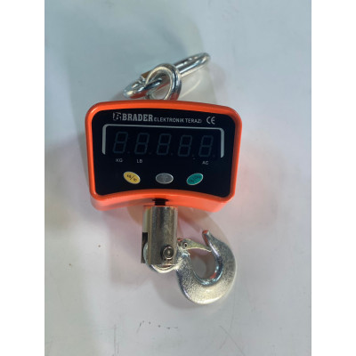 Brader 500 Kg Kapasite Geniş Ekran Askılı Terazi