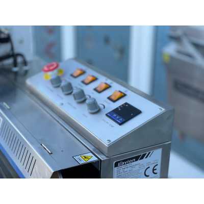 Lavion FRBS 1010 Konveyörlü Otomatik Yatay Poşet Ağzı Kapatma Makinesi Tarih Kodlamalı Lavion FRBS 1010 Konveyörlü Otomatik Yatay Poşet Ağzı Kapatma Makinesi Tarih Kodlamalı