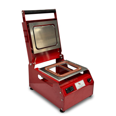 Sönmez Manuel Kase Kapatma 2 Gözlu Tabak Kapatma Makinesi Red